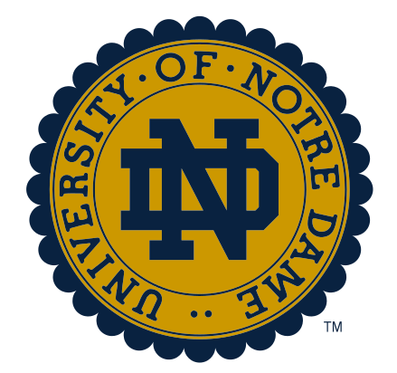 ND Commercial Seal, Navy/Gold variant