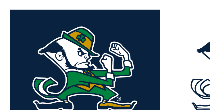 Leprechaun, full color on navy variant