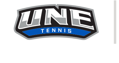 UNE Tennis logo, color on white, Option 2 variant, cell 111