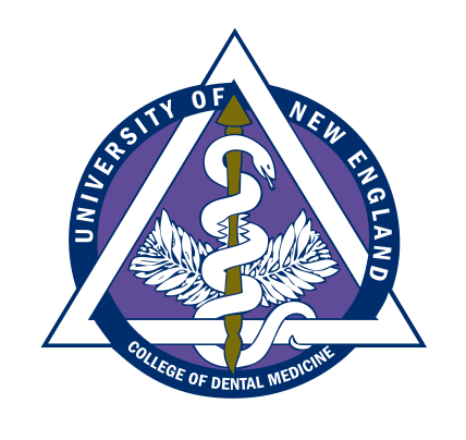 College of Dental Medicine seal, triangular, color variant, cell 138