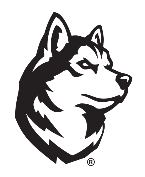 King Husky head, black on white variant, cell 33
