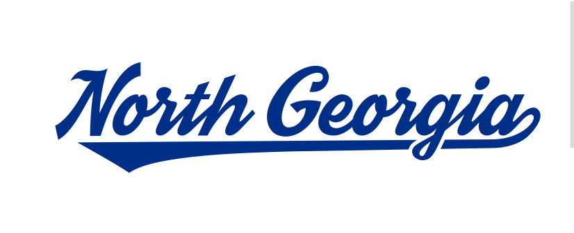 North Georgia script, blue with tail variant, cell 29