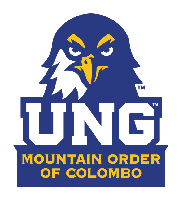 Mountain Order of Colombo logo, color on navy variant, cell 78