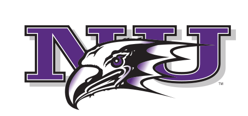 NU lettermark, color variant, cell 4