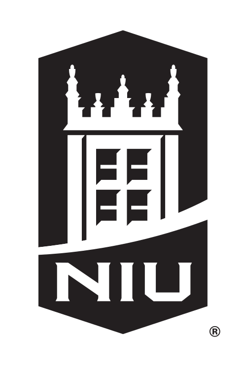 NIU shield logo, black variant, cell 76