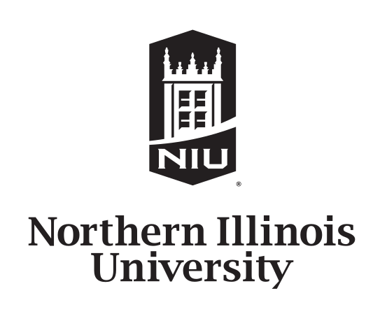 NIU vertical lockup, black variant, cell 88