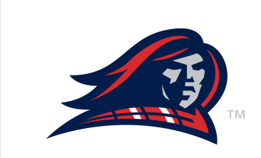 Highlander mascot head, full color on white variant, cell 33