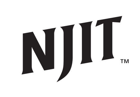 NJIT wordmark, black on white variant, cell 49