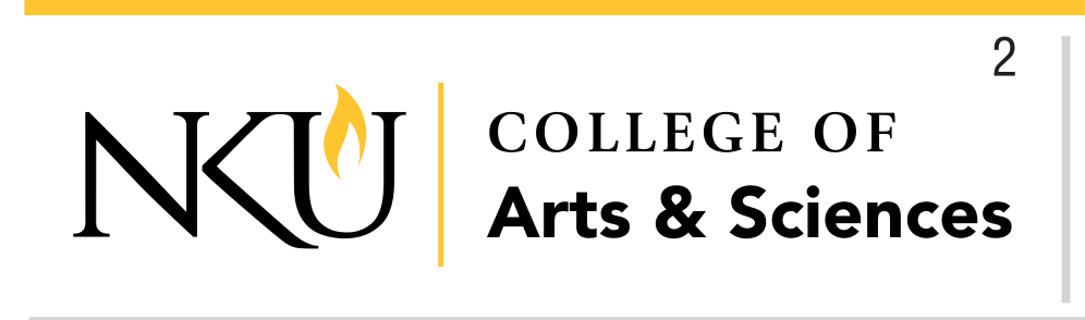 NKU College of Arts & Sciences, horizontal variant, cell 22