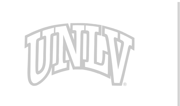 Arched UNLV, gray outline variant, cell 9