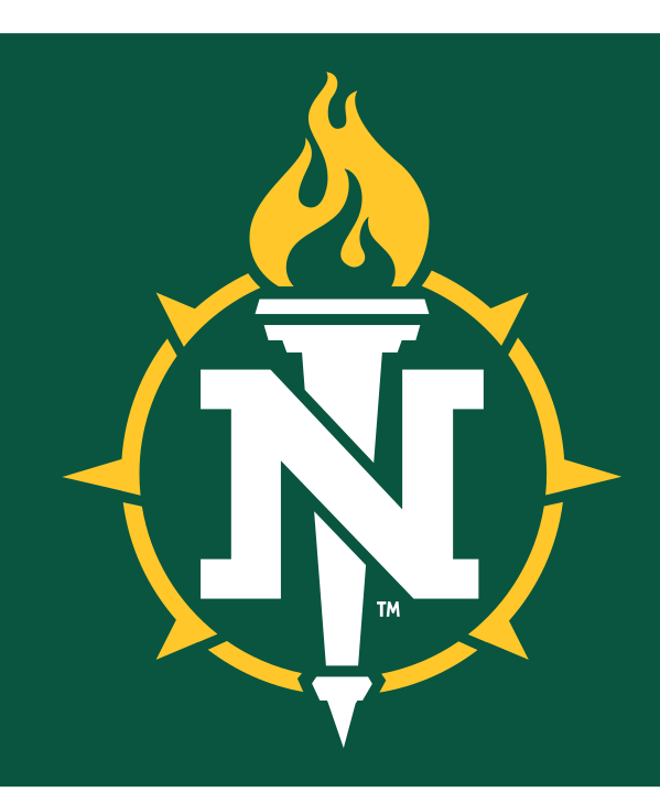 Primary Institutional Mark, color on green variant, cell 2