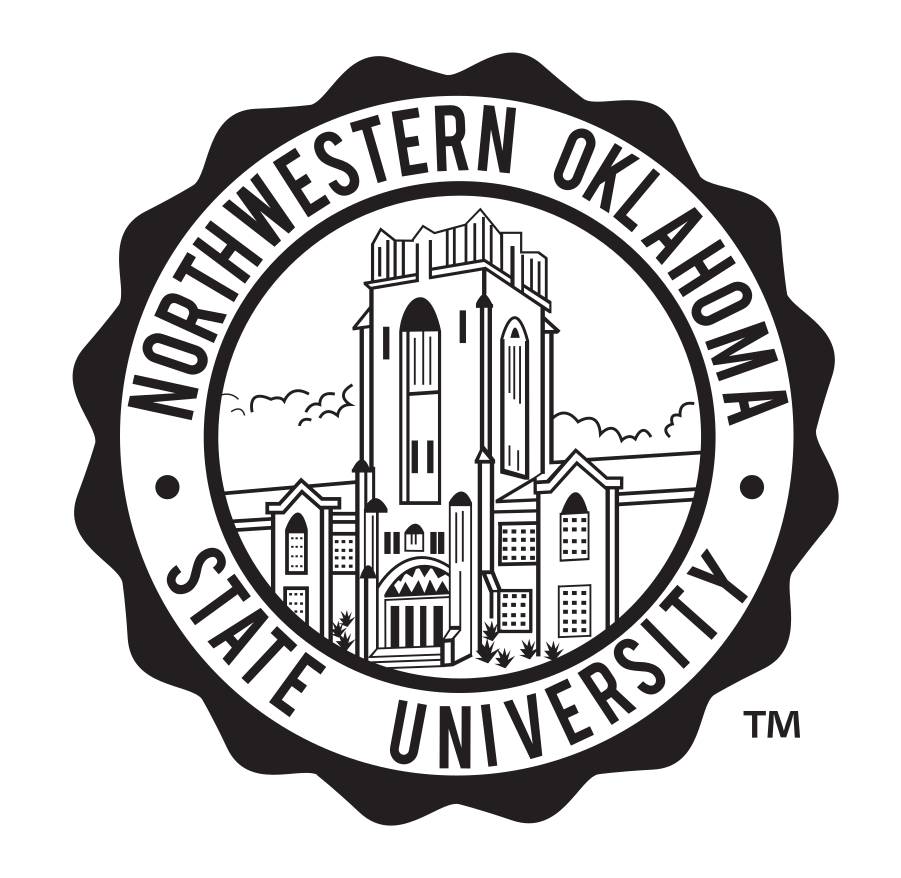 University Seal, black on white variant, cell 58