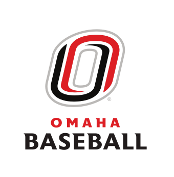 Omaha Baseball, red/black vertical lockup variant, cell 31