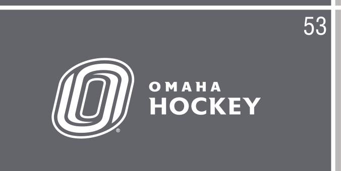 Omaha Hockey, white/grey on dark grey horizontal lockup variant, cell 53