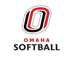 Omaha Softball, stacked color variant, cell 87