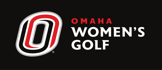 Omaha Women's Golf, horizontal color on black variant, cell 132