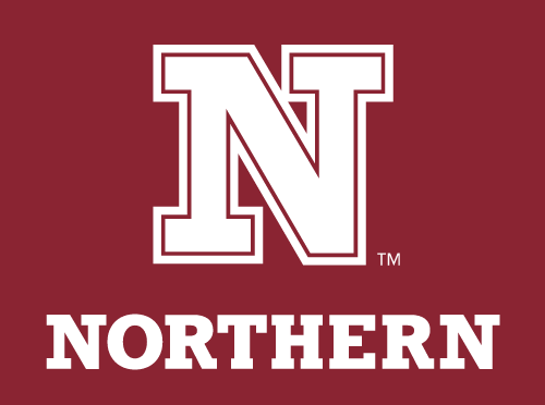 N Northern, white and maroon variant, cell 6