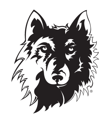 Wolf Head, black and white variant, cell 10