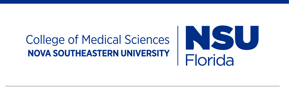 College of Medical Sciences, horizontal lockup, color variant, cell 25