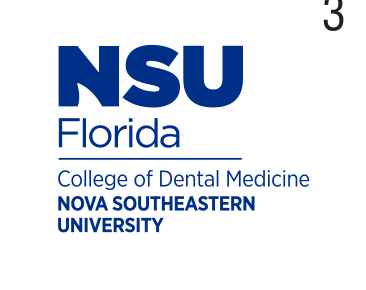 College of Dental Medicine, vertical lockup, color variant, cell 34