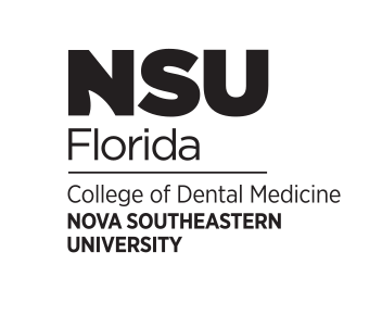 College of Dental Medicine, vertical lockup, black variant, cell 35