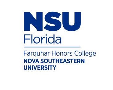 Farquhar Honors College, vertical lockup, color variant, cell 40