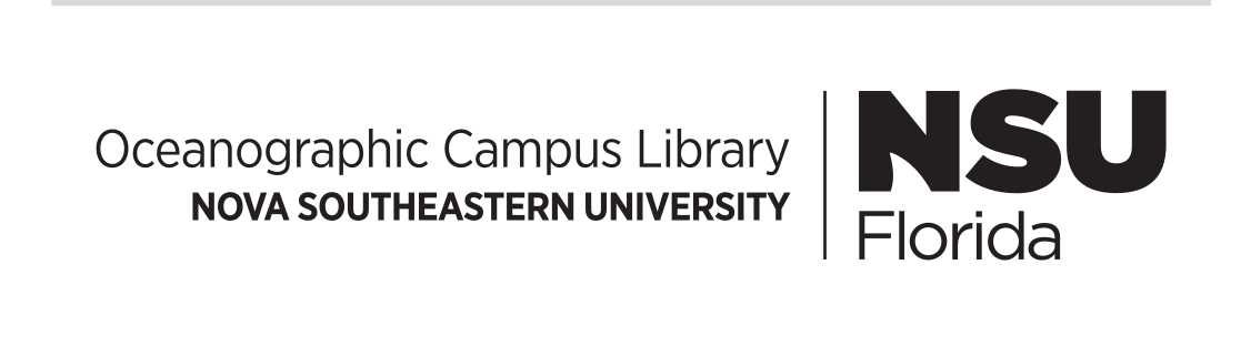 Oceanographic Campus Library, horizontal black variant, cell 107