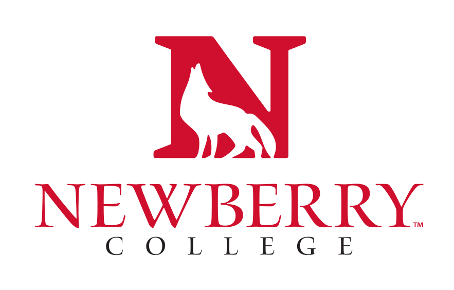 Newberry College logo, red/black icon and wordmark variant, cell 26