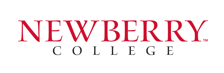 Newberry College wordmark, red/black variant, cell 30