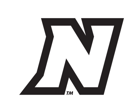Letter 'N', black and white variant, cell 23