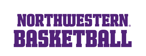 Northwestern Basketball wordmark, purple variant, cell 19