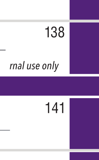 Northwestern SESP wordmark, reverse variant, cell 136