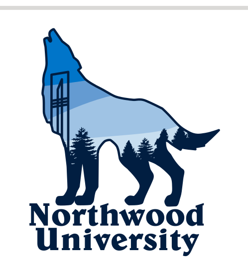 Howling Wolf logo, blue variant, cell 6