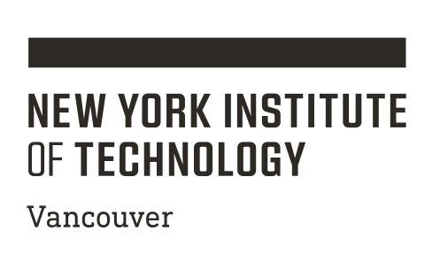 NYIT logo, Vancouver, black on white variant, cell 113