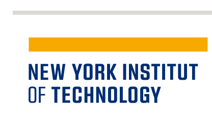 NYIT wordmark with department, color on white variant, cell 163