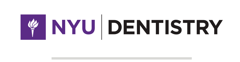 NYU DENTISTRY, horizontal lockup variant, cell 8