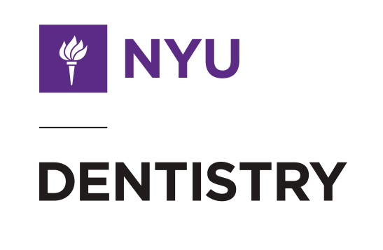 NYU DENTISTRY, vertical lockup variant, cell 25