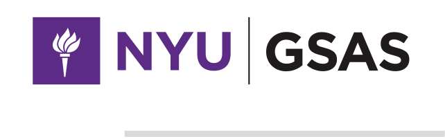 NYU GSAS, horizontal lockup variant, cell 11