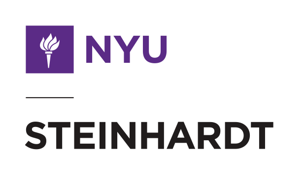 NYU STEINHARDT, vertical lockup variant, cell 35