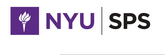 NYU SPS, horizontal lockup variant, cell 19