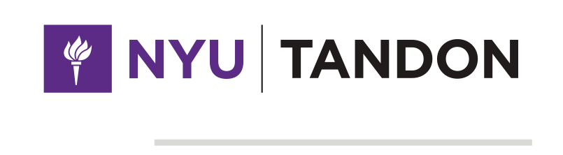 NYU TANDON, horizontal lockup variant, cell 20