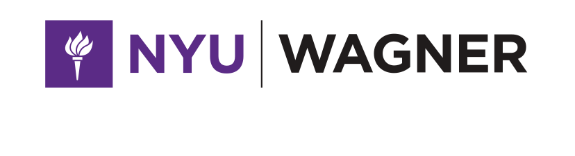 NYU WAGNER, horizontal lockup variant, cell 22