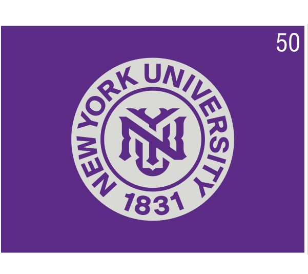 NYU Crest, circular ultraviolet variant, cell 50