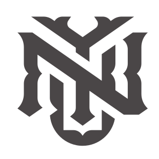 NYU Monogram, interlocking black variant, cell 57