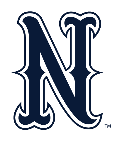 N mark, blue with silver outline variant, cell 17