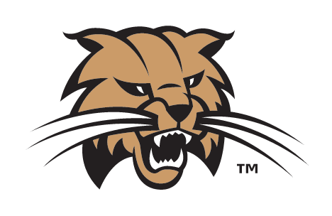 Bobcat head logo, full color variant, cell 7