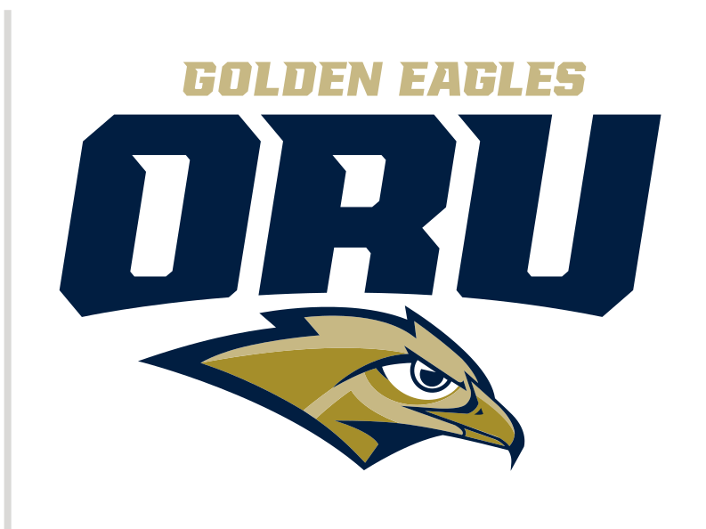 GOLDEN EAGLES ORU lockup, navy and gold variant, cell 3