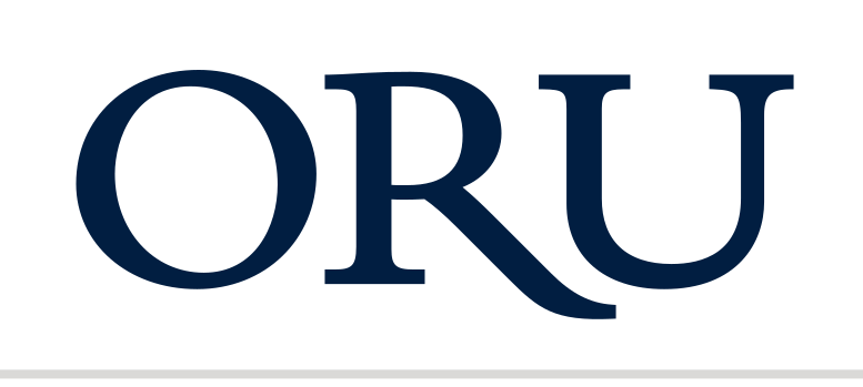 ORU lettermark, blue variant, cell 54