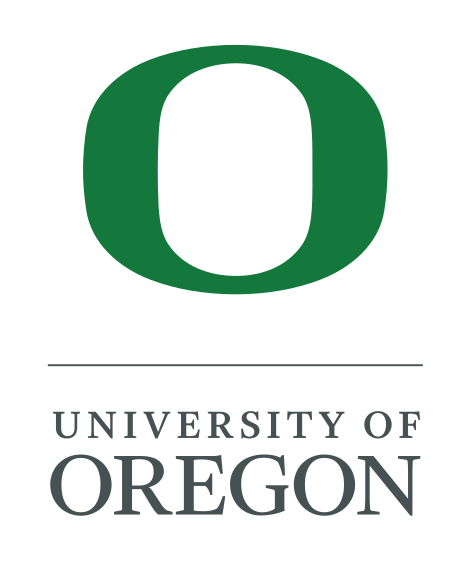 University Signature, stacked green/black variant