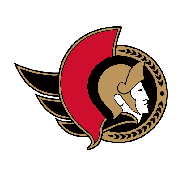 Ottawa Senators primary logo, full color without R variant